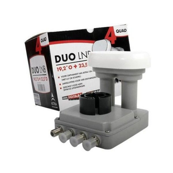 M7 CDS / Inverto DUO Quad lnb 19.2+23.5 60 cm