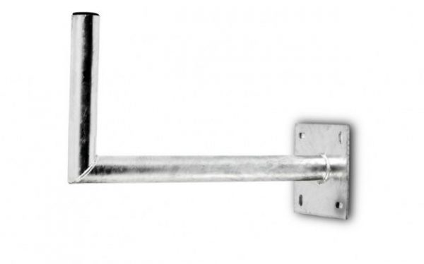 Muurbeugel L-buis 45cm volbad verzinkt