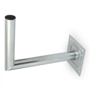 Muurbeugel L-buis 35cm Volbad verzinkt