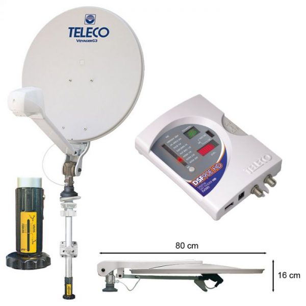 Teleco 18205 Voyager Digimatic 85cm incl. DSF90E HD - Afbeelding 3