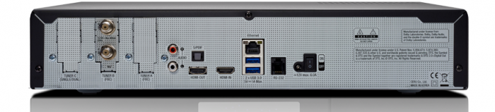 Vu+ Ultimo 4K UHDTV 1xDVB-C FBC Dual , PVR, Triple tuner - Afbeelding 3
