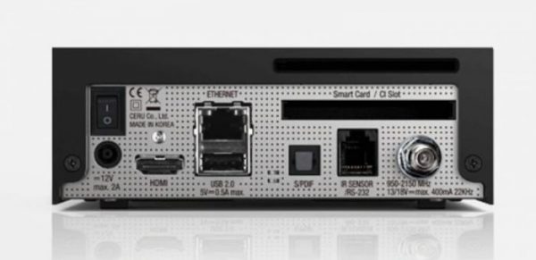 Vu+ Zero 4K UHD DVB-S2X SC/CI USB PVR Ready Black - Afbeelding 3