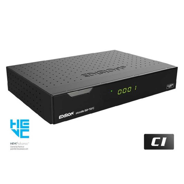 Edision Piccollo BNL Combo S2+T2/C SC/CI USB PVR