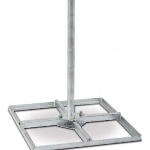 SAB Tegelvoet Compleet 4x30x30,H75cm,HQ Volbad Verzinkt